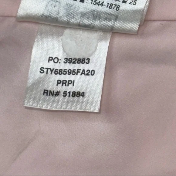 Patagonia Women’s Furry Fleece Jacket XXL (Jr) Pink Blush Full Zip - Picture 5 of 7